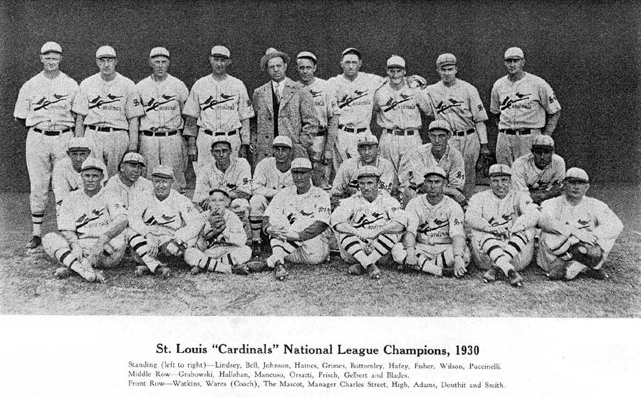 1930 Cardinals – Cardinals Uniforms & Logos