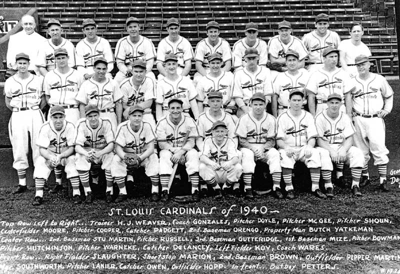 1940 St. Louis Cardinals Baseball Shirt