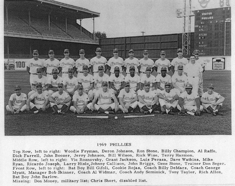 Philadelphia Phillies 1969 - Mickey's Place