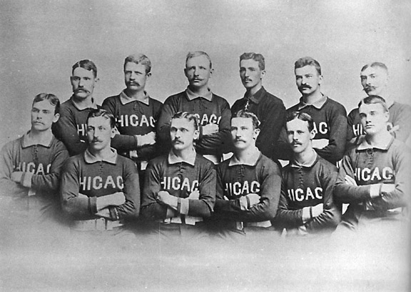 TheDeadballEra.com :: 1885 Chicago White Stockings Team Photo